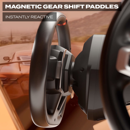 Thrustmaster T248 Juodas USB Vairas su Pedalais Analoginis / Skaitmeninis PC, PlayStation 4, PlayStation 5