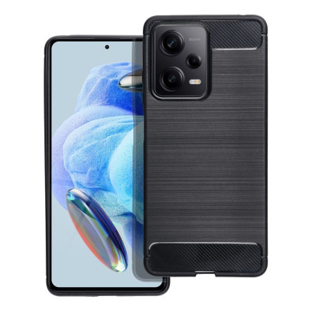 Dėklas CARBON Xiaomi Redmi Note 12 Pro 5G juodas