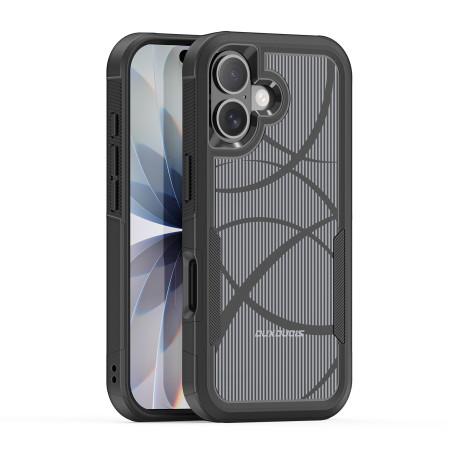 Dėklas Dux Ducis Shld Apple iPhone 17 juodas (Rhythm Pattern)