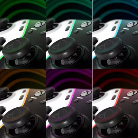 Thrustmaster H.E.A.R.T. Juodas, Baltas USB Žaidimų Pultelis PC, Xbox One, Xbox One S, Xbox One X