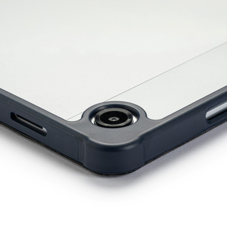 Dėklas Reach Origami Samsung X110/X115 Tab A9 8.7/X130/X135 Tab A11 8.7 tamsiai mėlynas