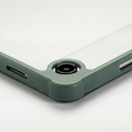 Dėklas Reach Origami Xiaomi Redmi Pad SE 11.0 tamsiai žalias