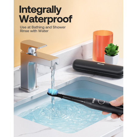 Elektrinis dantų šepetėlis Bitvae D2 juodas