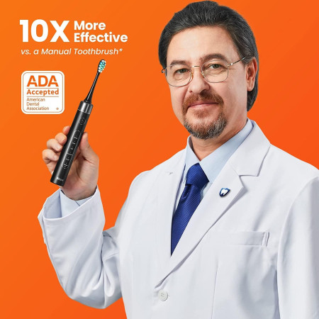 Elektrinis dantų šepetėlis Bitvae S2 juodas