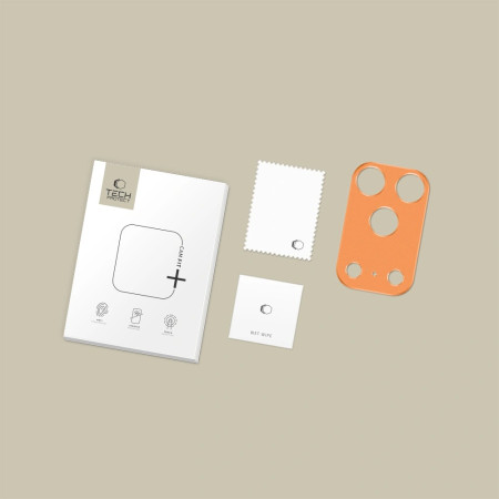 Kameros apsauga Tech-Protect CamAlloy Apple iPhone 17 Pro Max Cosmic Orange