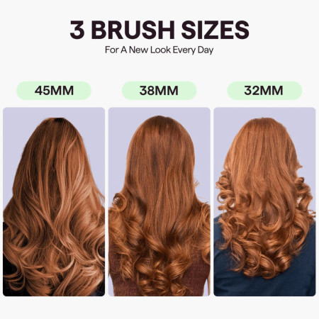 Plaukų formavimo šukos Wavytalk Heatwave Pro rožinės