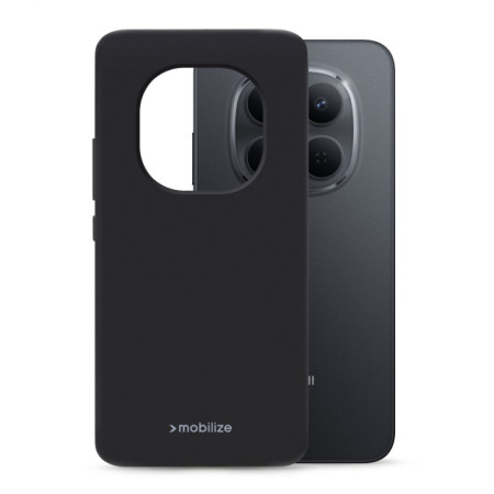 Mobilize Rubber Gelly Case Xiaomi Redmi Note 15 Pro Matt Black