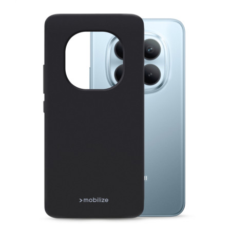 Mobilize Rubber Gelly Case Xiaomi Redmi Note 15 Pro+ 5G Matt Black