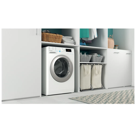 INDESIT | Washing machine | BWSE 71295X WSV EU | Energy efficiency class B | Front loading | Washing capacity 7 kg | 1200 RPM |