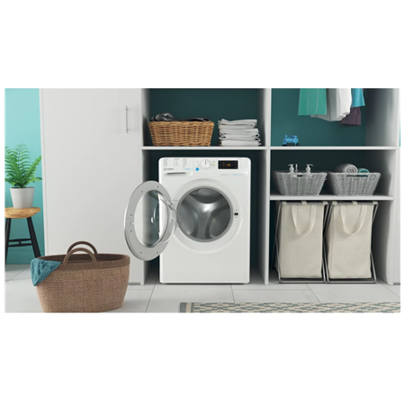 INDESIT | Washing machine | BWSE 71295X WSV EU | Energy efficiency class B | Front loading | Washing capacity 7 kg | 1200 RPM |