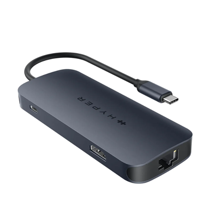 Hyper | HyperDrive Next 8 Port USB-C Hub, 140W | Ethernet LAN (RJ-45) ports 1 | HDMI ports quantity 1