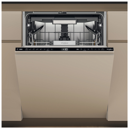 Whirlpool Dishwasher | W7I HF60 TU | Built-in | Width 59.8 cm | Number of place settings 15 | Number of programs 8 | Energy effi