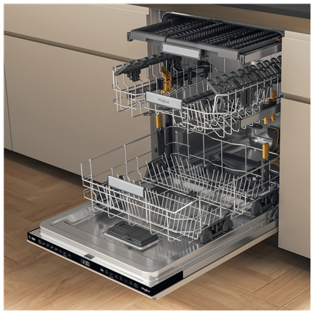 Whirlpool Dishwasher | W7I HF60 TU | Built-in | Width 59.8 cm | Number of place settings 15 | Number of programs 8 | Energy effi