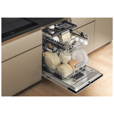 Whirlpool Dishwasher | W7I HF60 TU | Built-in | Width 59.8 cm | Number of place settings 15 | Number of programs 8 | Energy effi