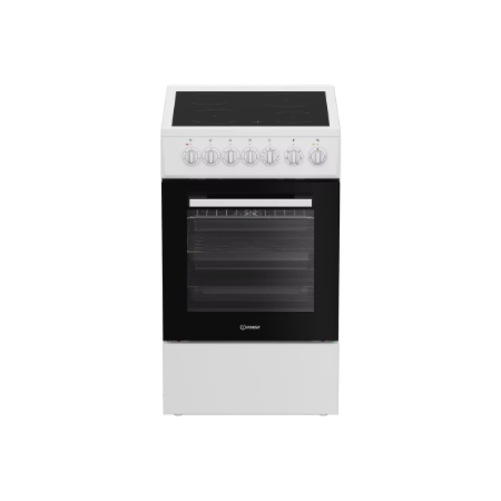 Indesit IS5V5GSW/P Cooker, Freestanding, Electric, Width 50cm, White | INDESIT Cooker | IS5V5GSW/P