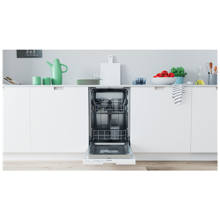 INDESIT Dishwasher | IN2ID10CS80 | Built-in | Width 44.8 cm | Number of place settings 10 | Number of programs 5 | Energy effici