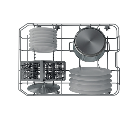 INDESIT Dishwasher | IN2ID10CS80 | Built-in | Width 44.8 cm | Number of place settings 10 | Number of programs 5 | Energy effici