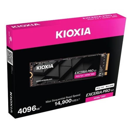 Kioxia Exceria PRO G2 4 TB M.2 PCI Express 5.0 NVMe BiCS FLASH TLC