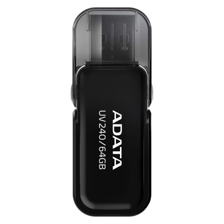 ADATA AUV240 64GB USB 2.0 Atminties įrenginys Juodas