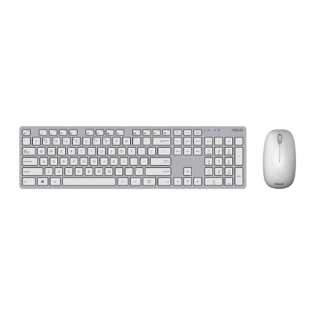 Asus W5000 | Keyboard and Mouse Set | Wireless | US | White