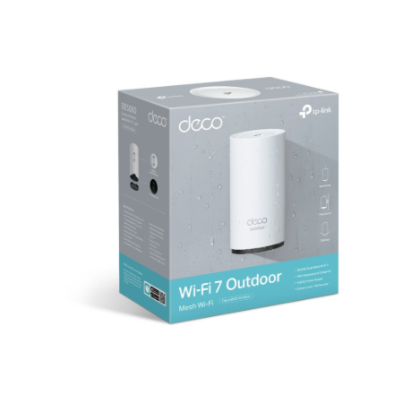 TP-Link Deco BE25-Outdoor(1-pack) Deco 7 Outdoor BE5000 Outdoor / Indoor Mesh WiFi 7 Router | TP-LINK