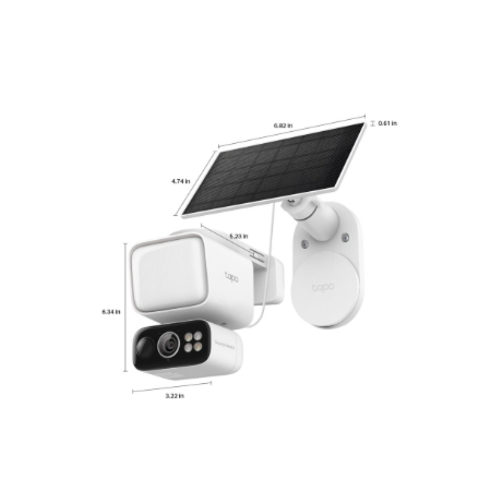 TP-Link Tapo C615F KIT Solar-Powered Floodlight Pan/Tilt Security Camera Kit | TP-LINK