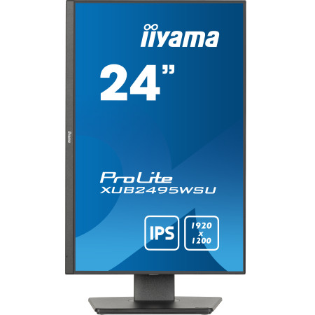 iiyama ProLite XUB2495WSU-B7 kompiuterio monitorius 61,2 cm (24.1") WUXGA LED Juoda