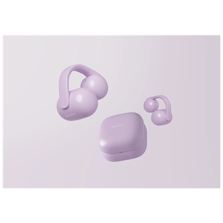 Sony | Earbuds | LinkBuds WF-LC900 Clip | Bluetooth | Open-Ear | Wireless | Lavender