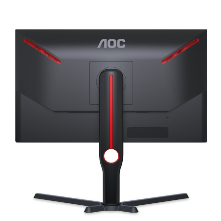 AOC G3 25G3ZM/BK kompiuterio monitorius 62,2 cm (24.5") Full HD Juoda, Raudona