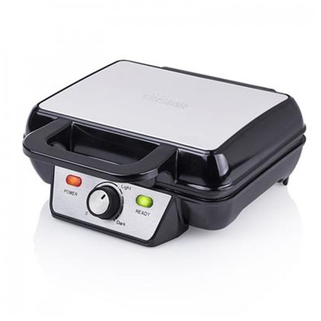 Tristar | Waffle maker | WF-2195 | 1000 W | Number of pastry 2 | Belgium | Black