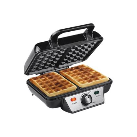 Tristar | Waffle maker | WF-2195 | 1000 W | Number of pastry 2 | Belgium | Black