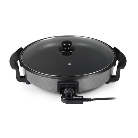Tristar | Multifunctional grill pan | PZ-2964 | Diameter 40 cm | Grill | 1500 W | Lid included | Fixed handle | Black