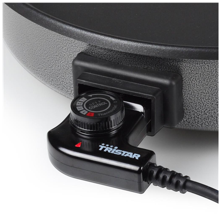 Tristar | Multifunctional grill pan | PZ-2964 | Diameter 40 cm | Grill | 1500 W | Lid included | Fixed handle | Black