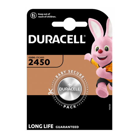 Duracell | Battery | DL2450 BL1 | CR2450 | Lithium | 1 pc(s)