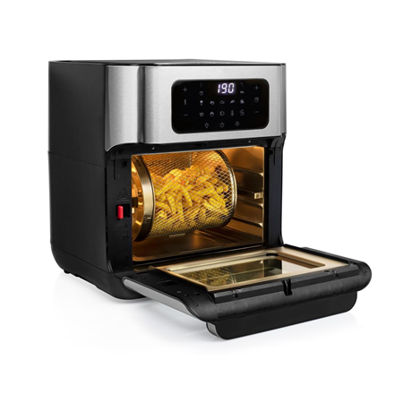 Princess | Aerofryer Oven | 182065 | Power 1500 W | Capacity 10 L | Black/Stainless Steel