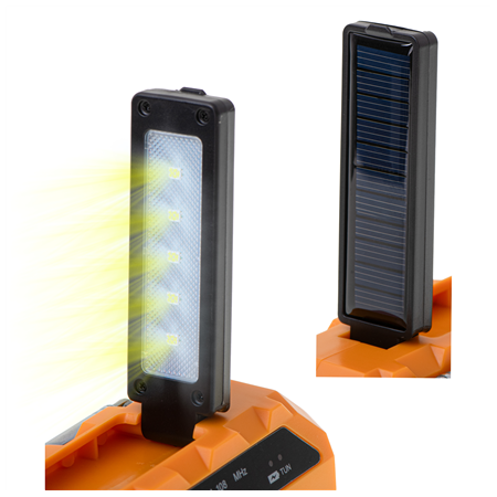 Adler | Portable radio with flashlight | AD 1197 | Alarm function