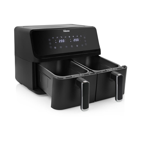 Tristar Double Basket Airfryer | FR-9026 | Power 2700 W | Capacity 8 L | Black