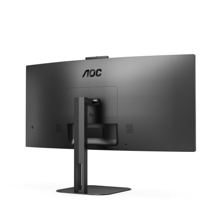AOC V5 CU34V5CW kompiuterio monitorius 86,4 cm (34") 3440 x 1440 pikselių Wide Quad HD LED - Juodas