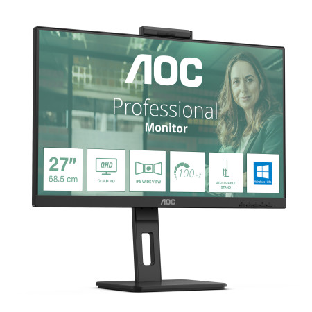 AOC Q27P3CW kompiuterio monitorius 68,6 cm (27") Quad HD LED