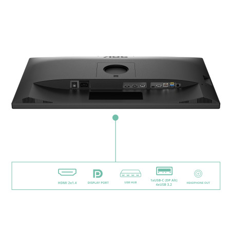 AOC Q27P3CW kompiuterio monitorius 68,6 cm (27") Quad HD LED