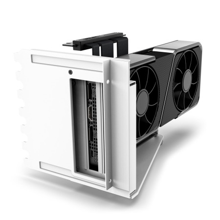 NZXT vertikalus grafikos plokštės laikiklis (PCIE 4.0) baltas