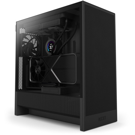 NZXT H5 Flow (2024) korpusas juodas