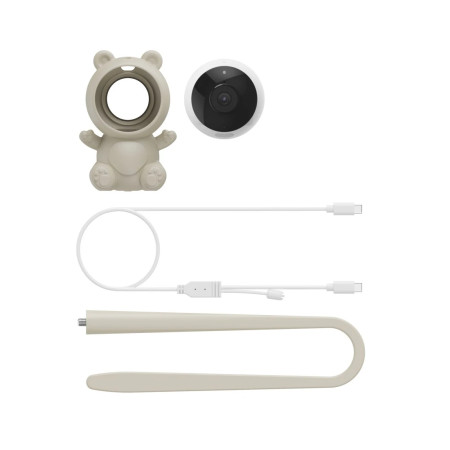 Vidinė kamera Baby Monitor su Wi-Fi, naktiniu matymu, garsu, Full HD 1080P