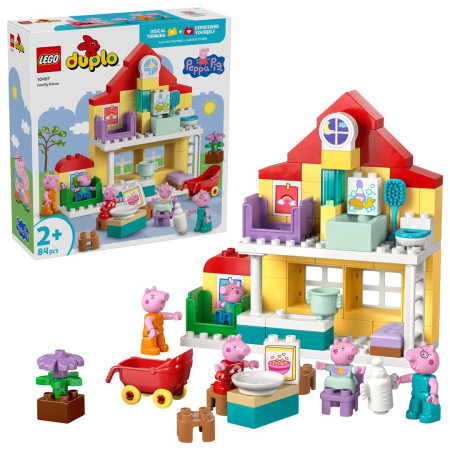 LEGO Duplo Peppa Piga 10467 Šeimos namai