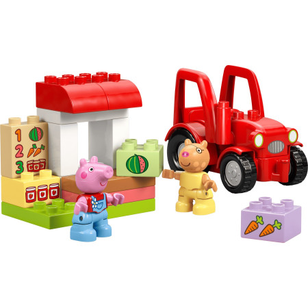 LEGO Duplo Peppa Piga 10468 Traktorius ir turgus