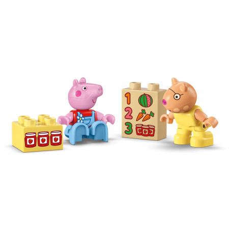 LEGO Duplo Peppa Piga 10468 Traktorius ir turgus