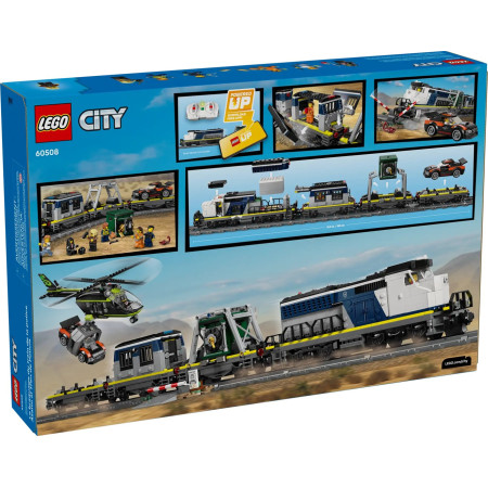 LEGO City 60508 Policijos traukinio ataka