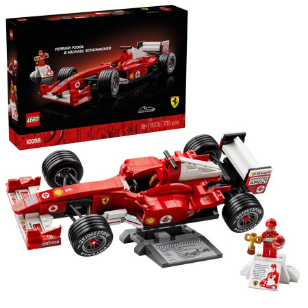 LEGO Icons 11375 Ferrari ir Michael Schumacher