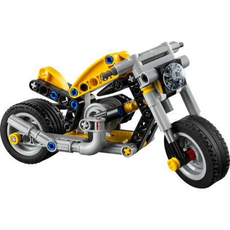LEGO Technic 42225 Geltonas motociklas