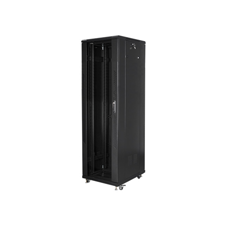 Lanberg 19" 42U 600x800 juoda rack spinta